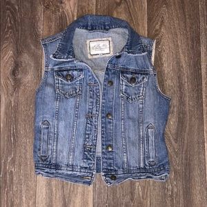 Denim vest